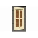 Karibu Dreh-/Kippfenster 69 x 79,6 cm Weiß