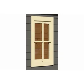 Karibu Dreh-/Kippfenster 69 x 79,6 cm Weiß
