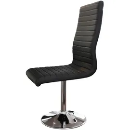 SalesFever Esszimmerstuhl 4er Set | schwarz