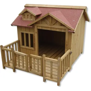 Wiltec Luxus XL Hundehütte Hundehütte