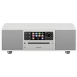 Sonoro PRESTIGE Stereoanlage silberfarben|weiß