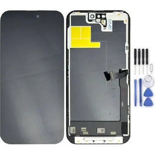 Für Apple iPhone 14 Pro Max Soft OLED Screen Display Ersatzteil Reparatur - Schwarz