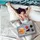 Relaxdays Betttablett grau 60,5 x 30,0 cm