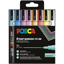Posca PC3M, 8 Stifte