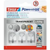 Tesa Powerstrips® Draht-Haken S Transparent Inhalt: 1 St.