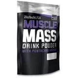 BIOTECH BioTechUSA Muscle Mass, 1000 g Beutel, Erdbeere