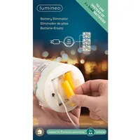 Lumineo Batterie-Ersatz 3x AA, für 3 Geräte, Batterie Eliminator