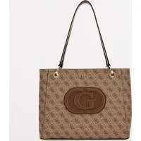 GUESS Mietta Shopper Tasche 33.5 cm latte-brown