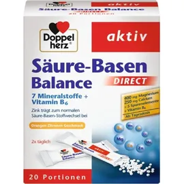 Doppelherz Aktiv Säure-Basen Balance Direct Pellets 20 St.