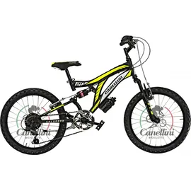 biciclette canellini COLORADO 20 Zoll RH 50,8 cm schwarz/gelb