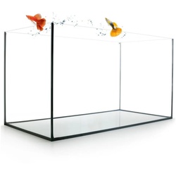 GarPet Aquarium Aquarium Becken rechteckig standard Größen Glas Aquariumbecken 80 cm x 40 cm x 35 cm