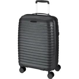 d & n Travel Line 4500 4-Rollen Cabin 65 cm / 67 l schwarz