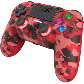 DRAGON SHOCK Controller Camo Red für PlayStation 4