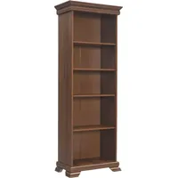 Feldmann-Wohnen Bücherregal Standregal Bücherschrank 68cm 5-Fächer samoa King rustikal 47828534