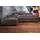 exxpo - sofa fashion Eckcouch Kunstleder 2-Sitzer Braun