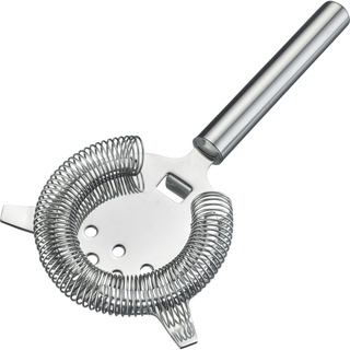 Westmark Barsieb Judy – praktisches Bar-Zubehör zum Mixen von Cocktails, siebt Fruchtstücke und Kräuter aus Drinks heraus, Cocktail-Strainer für Shaker – Edelstahl 18/8, Silber