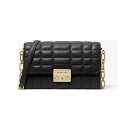 Michael Kors MK Wandelbare Umhängetasche Tribeca Aus Leder - Schwarz - Michael Kors - ONE SIZE