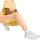 adidas Essentials 3-Streifen French Terry Cuffed Jogginghose semi ice tangerine/st tropic bloom L