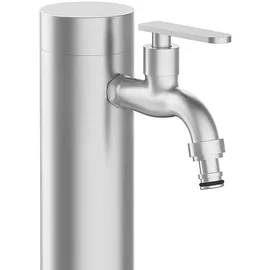 gardwell Edelstahl Wasserzapfsäule 93 cm Ø 63 mm gebürstet