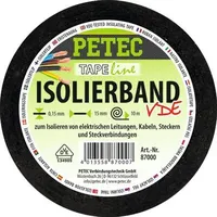 Petec Isolierband VDE 10 m x 15 mm