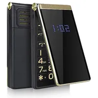 Zunate 2,8-Zoll-Senioren-Klapphandy ohne Sperre, 2G Einfach zu Bedienendes Klassisches Klapphandy mit SOS-Taste, LED-Taschenlampe, Großer Schrift und Hoher Lautstärke