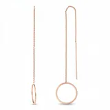 Steel_art Ohrstecker Eris roségold Edelstahl onesize