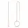 Steel_art Ohrstecker Eris roségold Edelstahl onesize