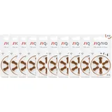 Signia 10x Signia 312 Hörgerätebatterien 6er Blister PR41 Braun 24607 24607313436