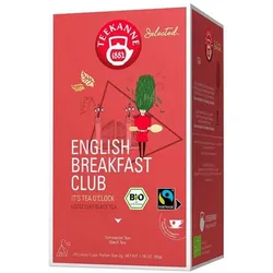 TEEKANNE Bio-Tee »Bio Luxury Cup English Breakfast Club« 25 Portionen