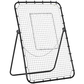 Homcom Fußballtor Schwarz 73 x 178,5 cm