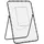 Homcom Fußballtor Schwarz 73 x 178,5 cm