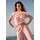Madeleine Shirtbluse mit Glanz-Akzent Rosa 38