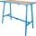Güde Werkbank Holz/MDF 84,5x112 cm beige/blau unbestückt