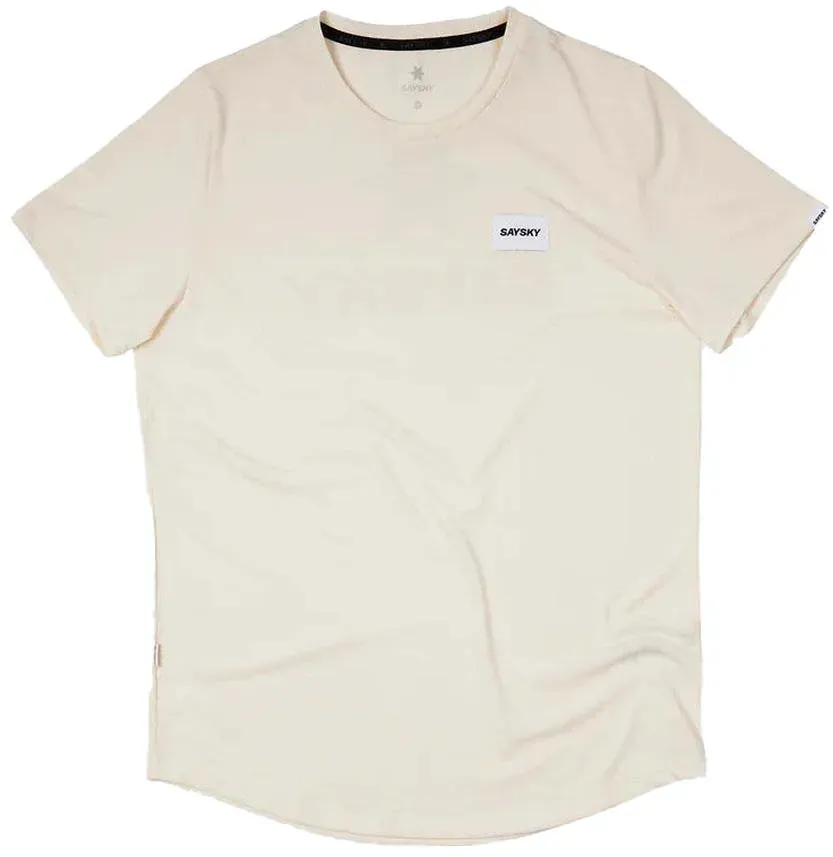 Saysky Herren Logo Motion T-Shirt weiß