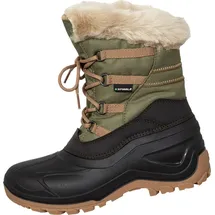 Spirale Winterstiefel Evelin Damenstiefel gefüttert grün 41 - 41