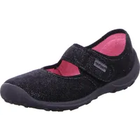 Fischer Hausschuhe in schwarz | Gr.: 38