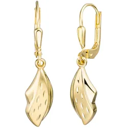 Paar Ohrhänger JOBO, gold (gelbgold 333), Ohrringe, Damen, Gelbgold 333, 333 Gold
