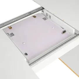 Beliani Dulverton 90 x 75 x 160/200 cm weiß