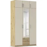 Rauch Wäscheschrank GAMMA 136 x 248 x 54 cm Beige