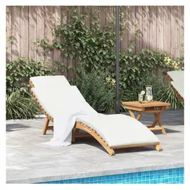 vidaXL Sonnenliege 185,5 x 55 x 58,5 cm Braun