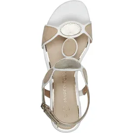 Marco Tozzi Riemchensandaletten in Weiß | Gr.: 37