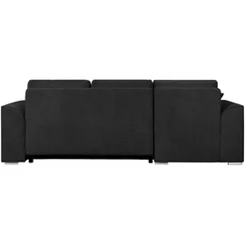 OTTO home Ecksofa OTTO HOME "BEATRICE optionale Schlafsofa mit Bettkasten, B/T/H: 265/170/86 cm", grau (anthrazit), B:265cm H:86cm T:170cm, 100% Polyester, Sofas, Ecksofa, L-Form, wahlweise auch mit Bettfunktion und Bettkasten