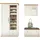 Home Affaire WESTMINSTER BESTSELLER Garderoben-Set 3 Stk. 120 x 40 x 180 weiß