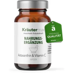 Kräutermax Astaxanthin Kapseln mit Vitamin C 60 St