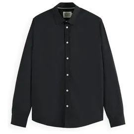 Scotch & Soda Hemd CORE POPLIN SOLID Langarmhemd
