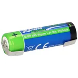 XCell Mignon AA Akku Ni-MH 1,2V 2700mAh lose U Lötfahne