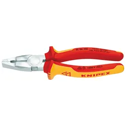KNIPEX 01 06 160, Prüfzange, Stoßfest, Dielektrisch, Chrom-Vanadium-Stahl, Kunst