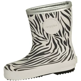 druppies Zebra Gummistiefel Schwarz/Weiß 24