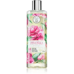 Bohemia Gifts & Cosmetics Flower Line Peony Reinigungsgel für Haut und Haar 400 ml