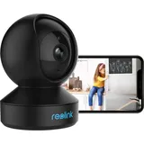 Reolink Reolink E1 Zoom Nahtlose PTZ-Ansicht in 5MP Super HD Überwachungskamera - Schwarz